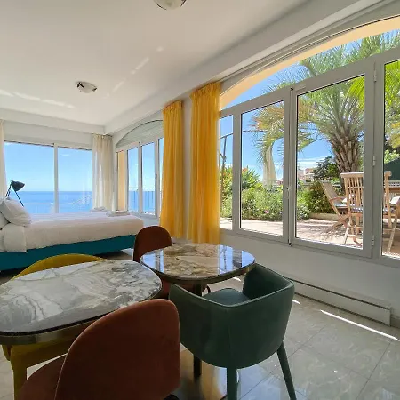 Appartement L'ensoleillée Vue Panoramique Mer, 250 M De La Et Du Centre *