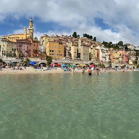 L'ensoleillée Vue Panoramique Mer, 250 M De La Et Du Centre *
