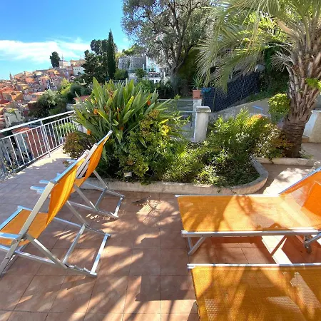 L'ensoleillée Vue Panoramique Mer, 250 M De La Et Du Centre * Menton