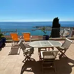 L'ensoleillee Vue Panoramique Mer, 250 M De La Et Du Centre Menton