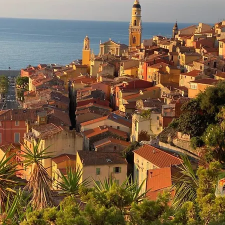 Апартаменти L'ensoleillee Vue Panoramique Mer, 250 M De La Et Du Centre *