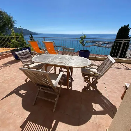 شقة L'ensoleillee Vue Panoramique Mer, 250 M De La Et Du Centre