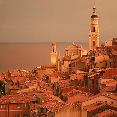 L'ensoleillee Vue Panoramique Mer, 250 M De La Et Du Centre *