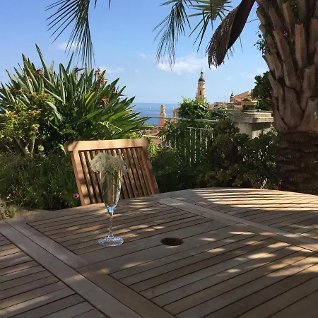 شقة L'ensoleillee Vue Panoramique Mer, 250 M De La Et Du Centre *