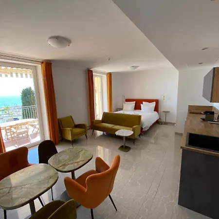 L'ensoleillee Vue Panoramique Mer, 250 M De La Et Du Centre מנטון