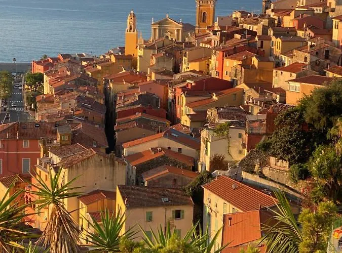 Apartmán L'ensoleillee Vue Panoramique Mer, 250 M De La Et Du Centre *