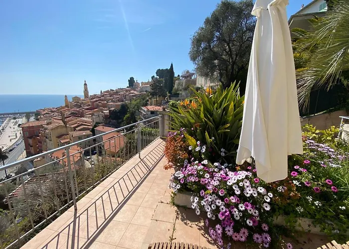 L'ensoleillee Vue Panoramique Mer, 250 M De La Et Du Centre Apartamento *