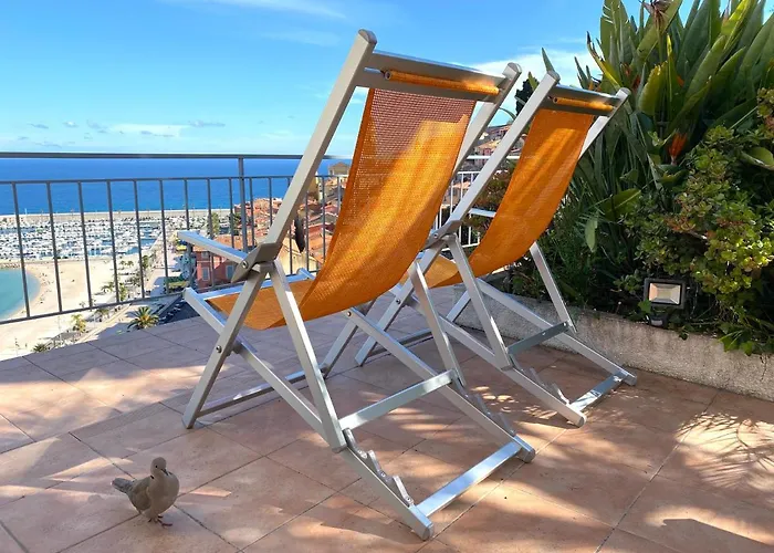 L'ensoleillee Vue Panoramique Mer, 250 M De La Et Du Centre Apartamento *