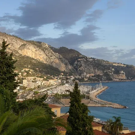L'ensoleillée Vue Panoramique Mer, 250 M De La Et Du Centre * Menton