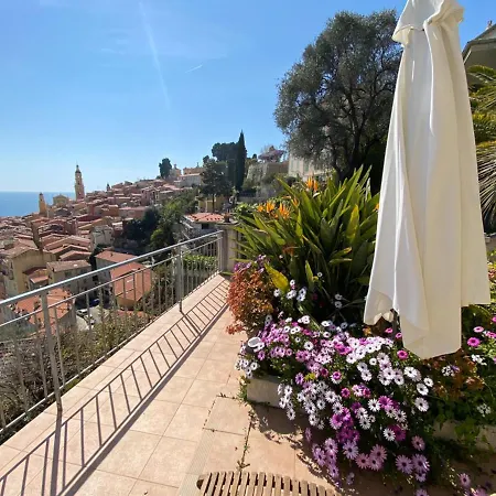 L'ensoleillée Vue Panoramique Mer, 250 M De La Et Du Centre Appartement *