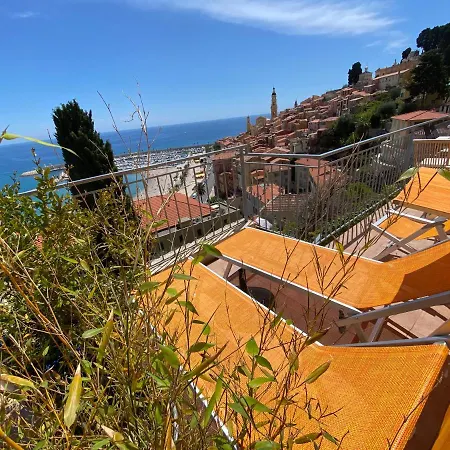 L'ensoleillée Vue Panoramique Mer, 250 M De La Et Du Centre Appartement *